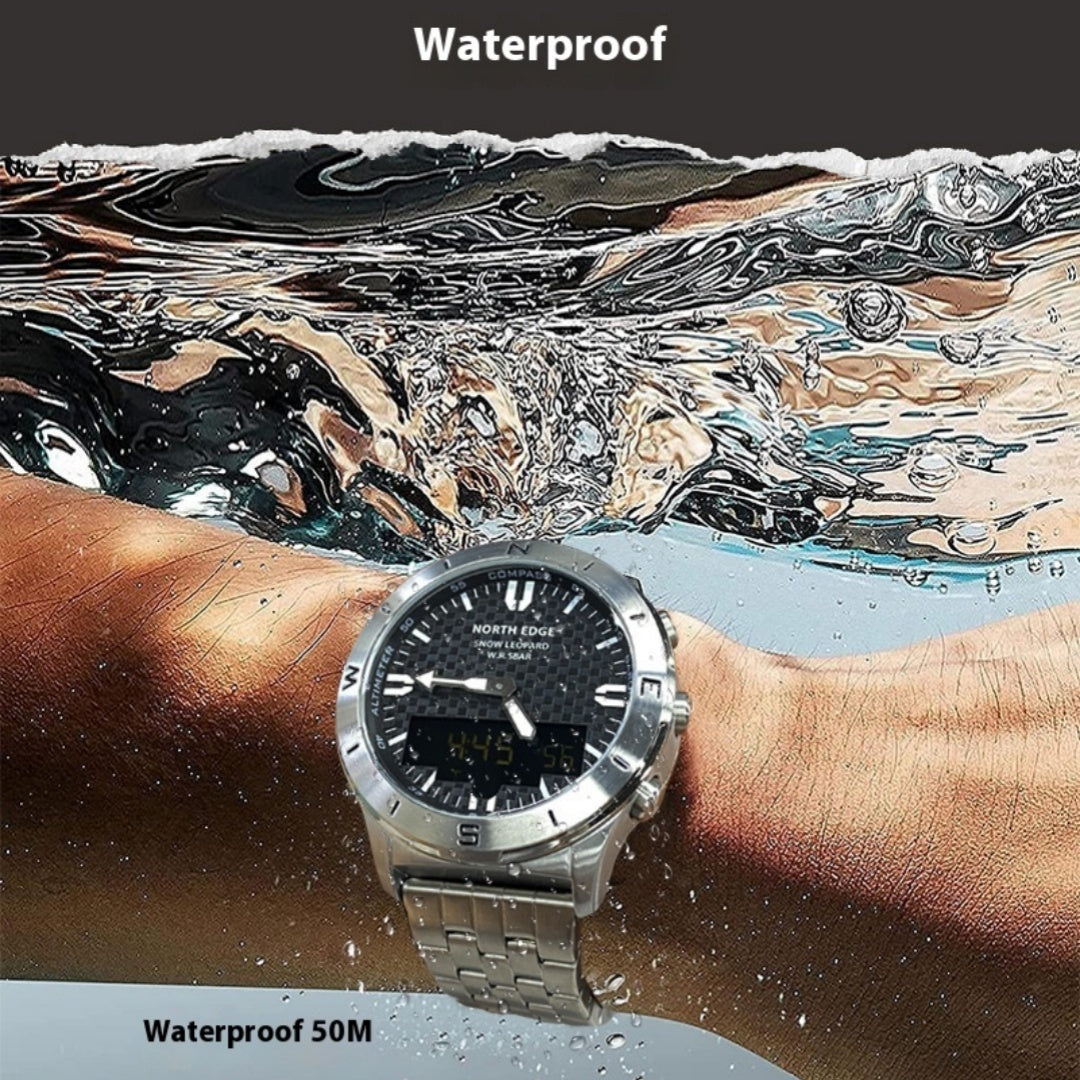 Outdoor Waterproof Watch Height Guide Smart Watch Multifunctional Men&