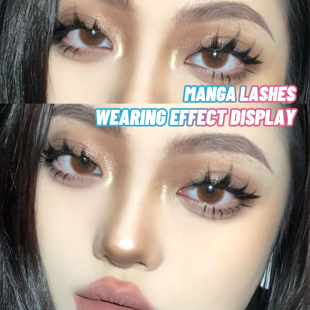 New Anime Makeup Artificial False Eyelashes