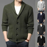 Classic Lapel Sweater Cardigan for Casual Style - Swefashionstore