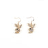 Cute Full Diamond Rabbit Stud Earrings Women - Swefashionstore