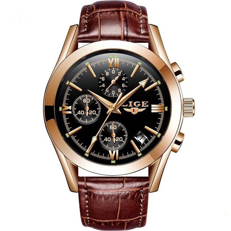 Temperament Business Multifunction Quartz Watch - Swefashionstore