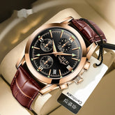 Temperament Business Multifunction Quartz Watch - Swefashionstore