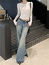 Fashion American Retro Casual Low-Waist Loose Jeans - Swefashionstore
