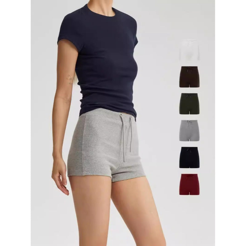 European And American Fitness Summer High Waist Yoga Hip Bag Hot Pants - Swefashionstore