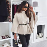 NEW Stand Collar BATWING Sleeves Cloak - Swefashionstore