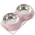 Pet Bowls Dog Food Water Feeder Stainless Steel - Swefashionstore