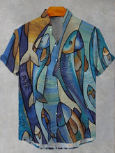 VINTAGE Linen Comfort Short Sleeve Shirt - Swefashionstore