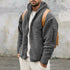 Plush Hooded Jacket Men&