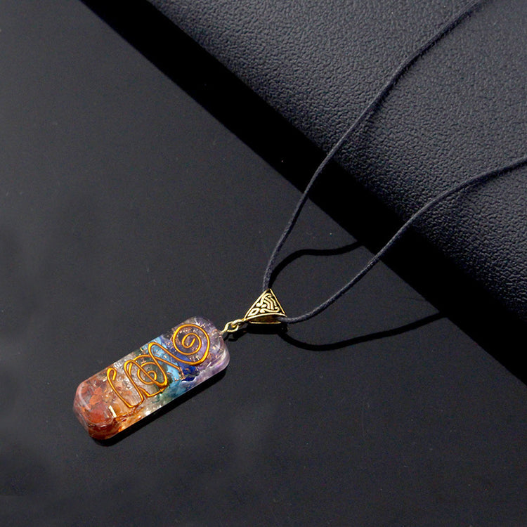 Gravel Seven Chakra Spirit Pendant - Swefashionstore