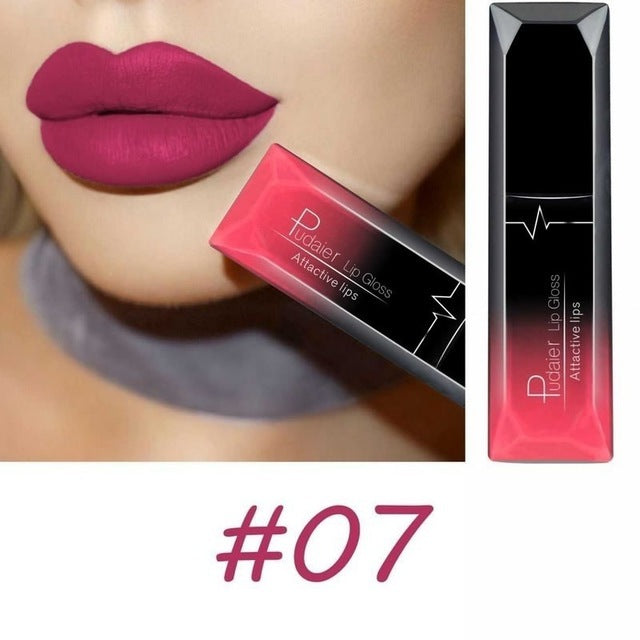 Makeup matte matte lip gloss lipstick - Swefashionstore