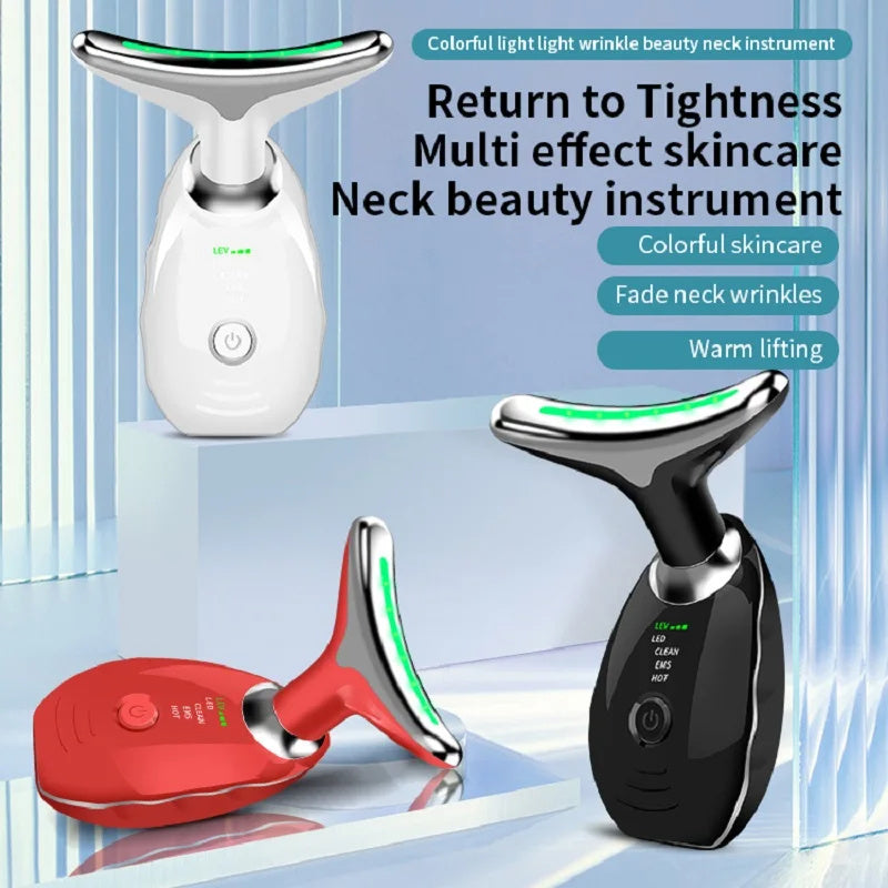 Beauty Device Colorful LED Photon Skin Lifting Massager