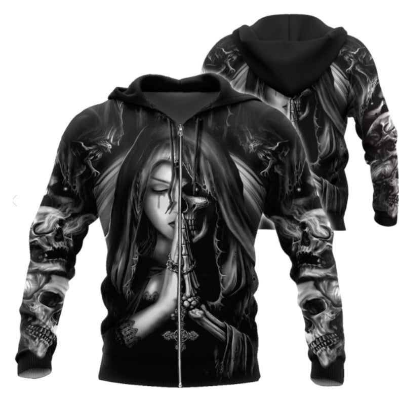 Bestseller Halloween Totenkopf Anime 3D Sweatshirt