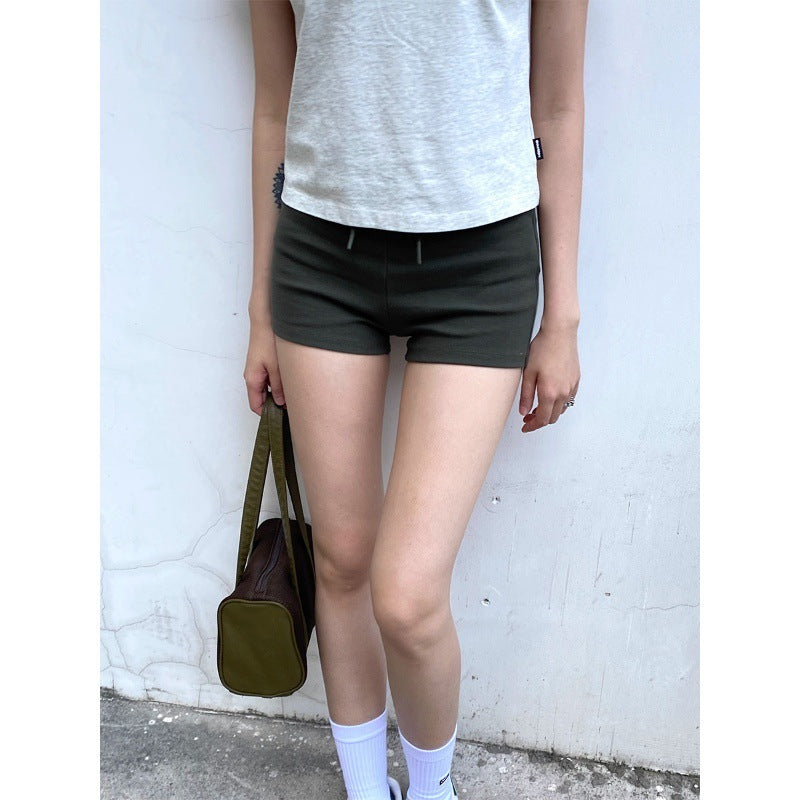 European And American Fitness Summer High Waist Yoga Hip Bag Hot Pants - Swefashionstore