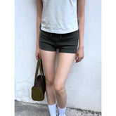 European And American Fitness Summer High Waist Yoga Hip Bag Hot Pants - Swefashionstore