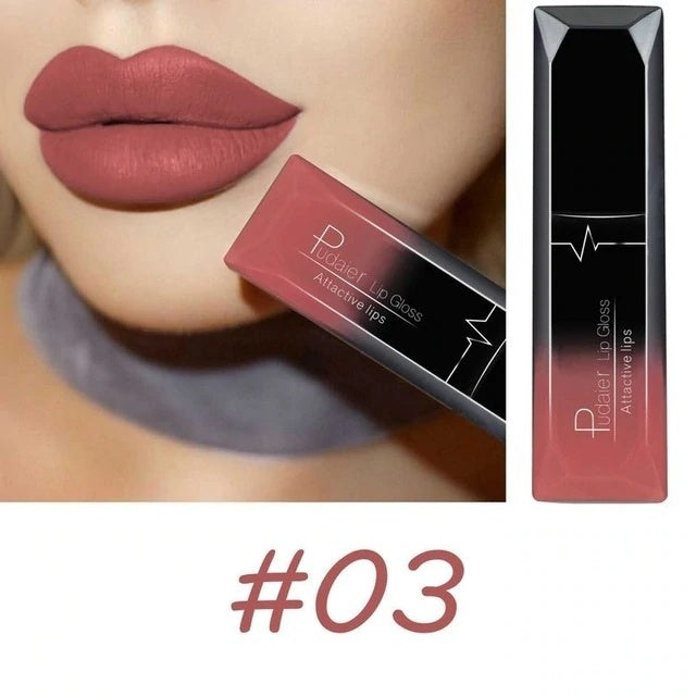 Makeup matte matte lip gloss lipstick - Swefashionstore