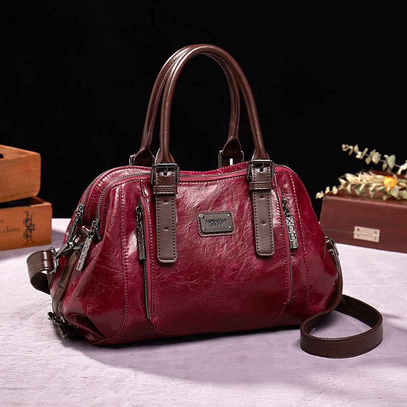 Damen Echte Schultertaschen Handtaschen