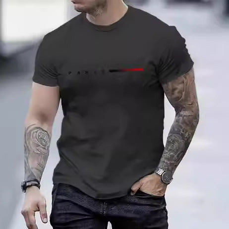 3d Printed Top Slim Fit Men - Swefashionstore