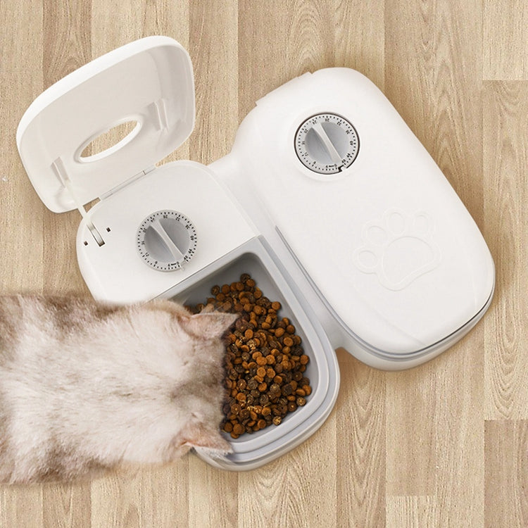 Automatic Pet Feeder Smart Food Dispenser For Cats Dogs Timer Stainless Steel Bowl Auto Dog Cat Pet Feeding Pets Supplies - Swefashionstore