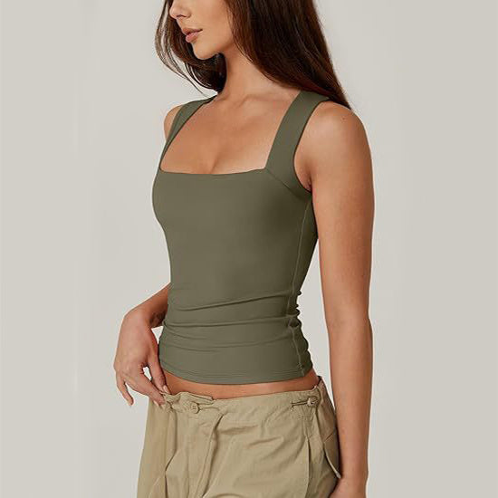 Square-neck Vest Insta Fashion For Women - Swefashionstore