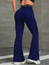 High Waist Flared Hip Raise Slimming Belly Contracting Wide Leg Pants - Swefashionstore