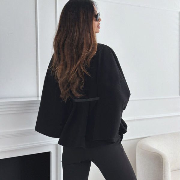 NEW Stand Collar BATWING Sleeves Cloak