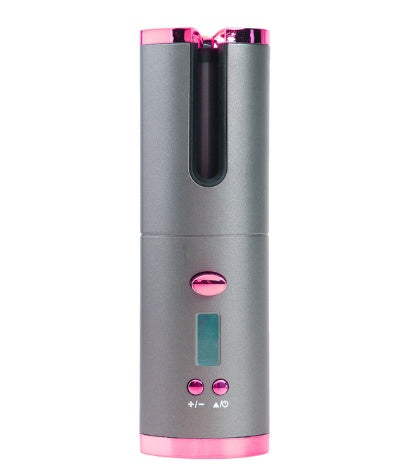 Wiederaufladbarer AUTOMATISCHER Lockenstab für Frauen TRAGBARE Lockenstile