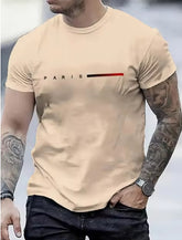 3d Printed Top Slim Fit Men - Swefashionstore