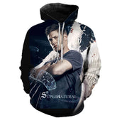 NEW Arrival Supernatural 3D Print Regular Hoodie - Swefashionstore