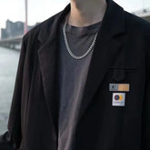 Opshineqo Stainless Steel Necklace Silver Chain - Swefashionstore