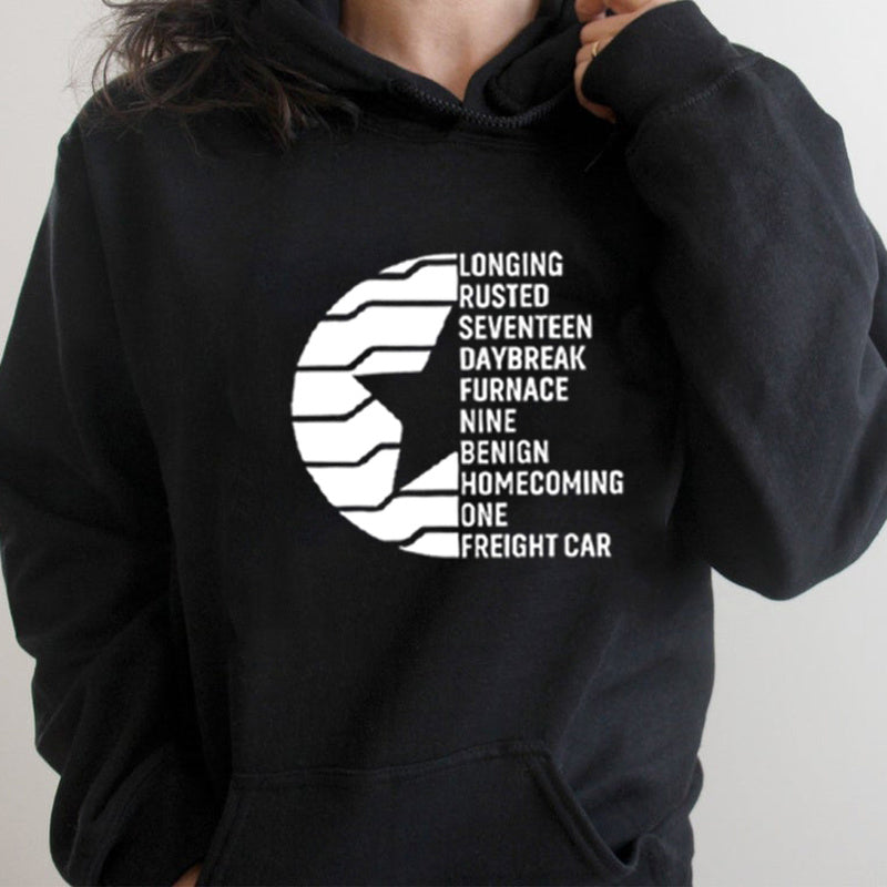 VINTAGE Barnes Hoodie BUCKY BARNES Hooded Sweatshirt - Swefashionstore