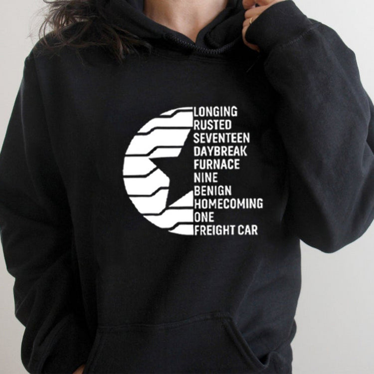 VINTAGE Barnes Hoodie BUCKY BARNES Hooded Sweatshirt - Swefashionstore