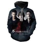 NEW Arrival Supernatural 3D Print Regular Hoodie - Swefashionstore