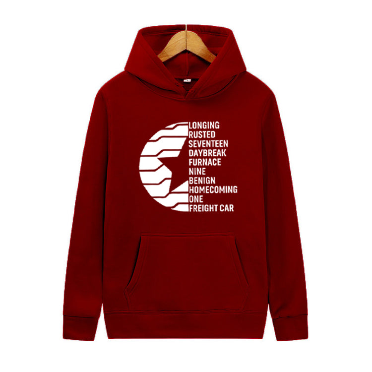 VINTAGE Barnes Hoodie BUCKY BARNES Hooded Sweatshirt - Swefashionstore