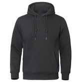 Men Hoodies Fleece Warm Sweatshirt - Swefashionstore