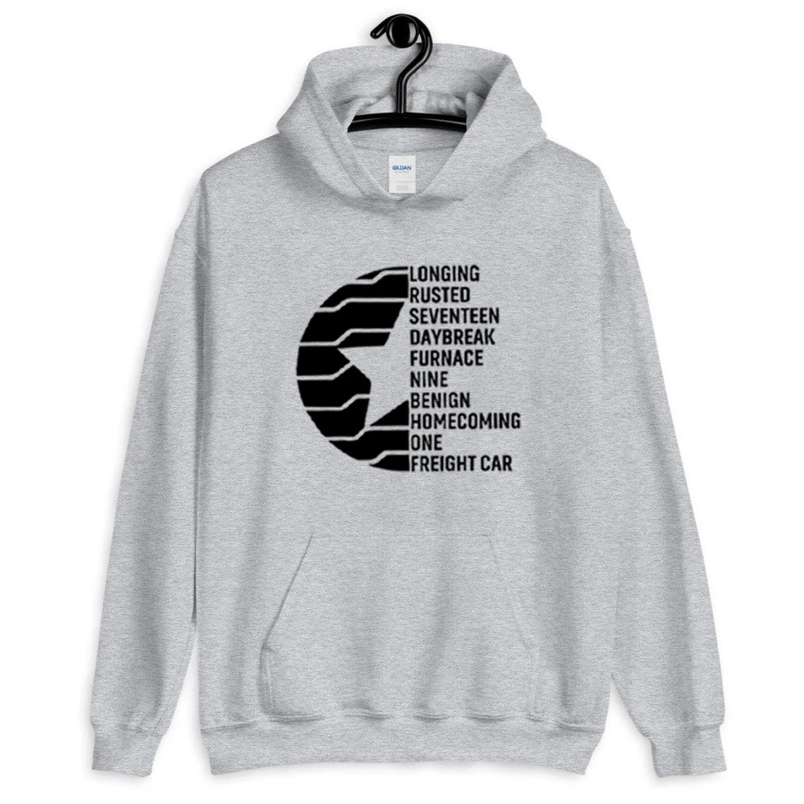 VINTAGE Barnes Hoodie BUCKY BARNES Hooded Sweatshirt - Swefashionstore