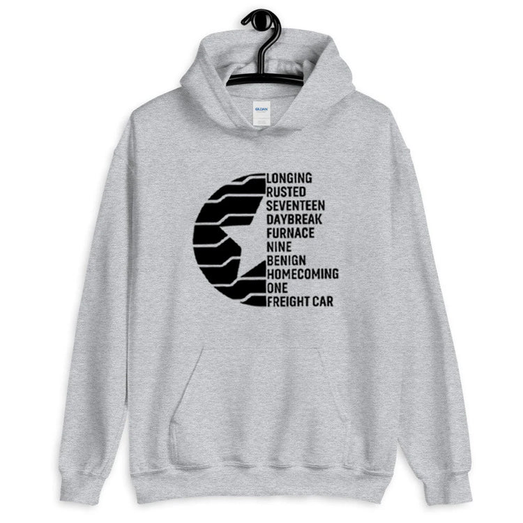 VINTAGE Barnes Hoodie BUCKY BARNES Hooded Sweatshirt - Swefashionstore