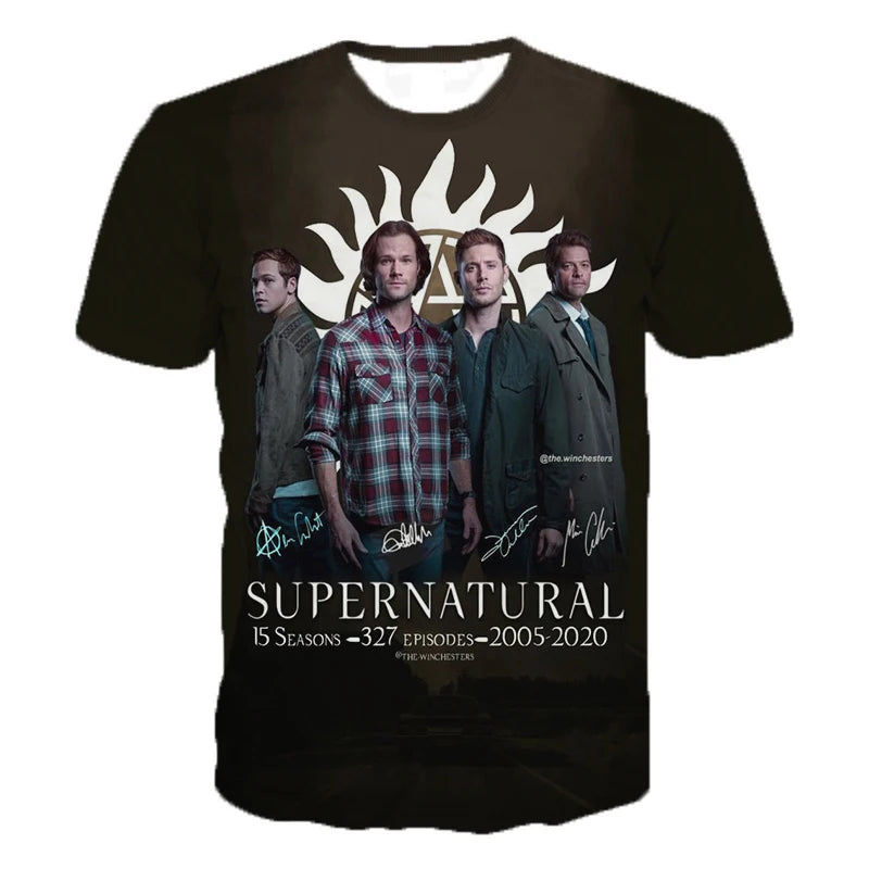 NEW Arrival SUPERNATURAL 3D Print Hoodie
