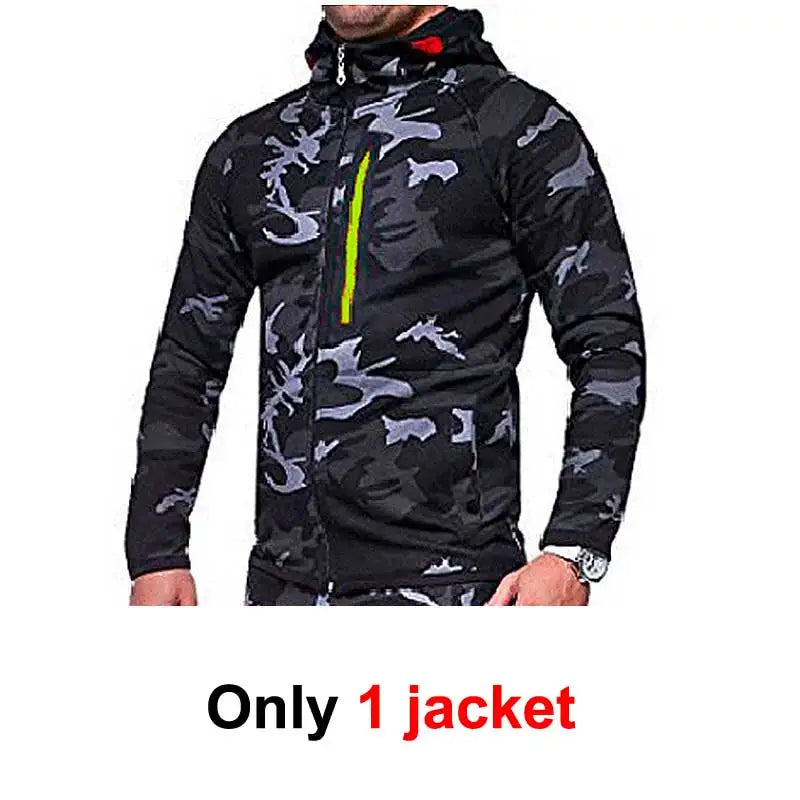 NEW Suits Hoodies and Pants Sets CAMO For Men Fashion - Swefashionstore