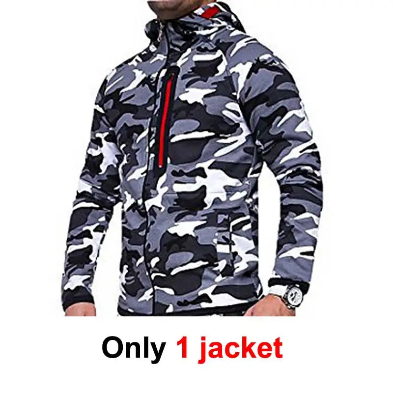 NEW Suits Hoodies and Pants Sets CAMO For Men Fashion