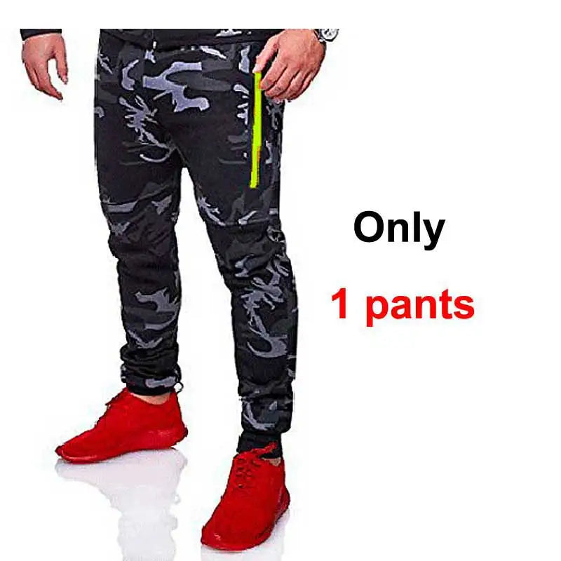 NEW Suits Hoodies and Pants Sets CAMO For Men Fashion