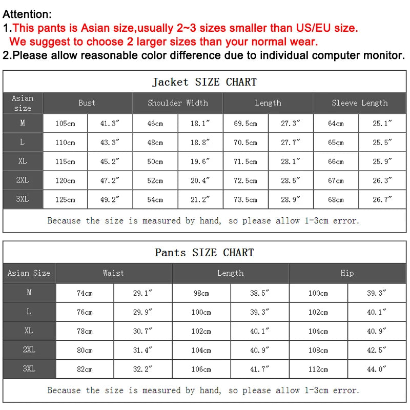 NEW Suits Hoodies and Pants Sets CAMO For Men Fashion