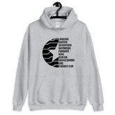 VINTAGE Barnes Hoodie BUCKY BARNES Hooded Sweatshirt - Swefashionstore