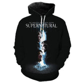 NEW Arrival Supernatural 3D Print Regular Hoodie - Swefashionstore