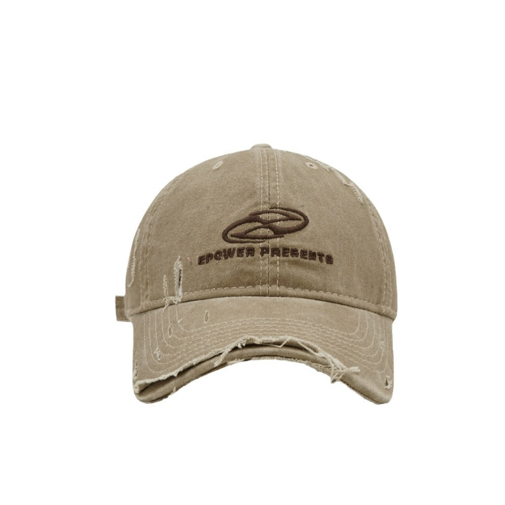 STREET Make Old Ripped Denim Baseball Cap - Swefashionstore