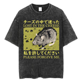 Fashion Personality Frog Print Men&