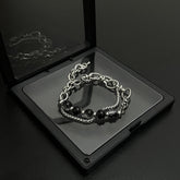 Titanium Steel Double-layer Burst Beads Bracelet - Swefashionstore