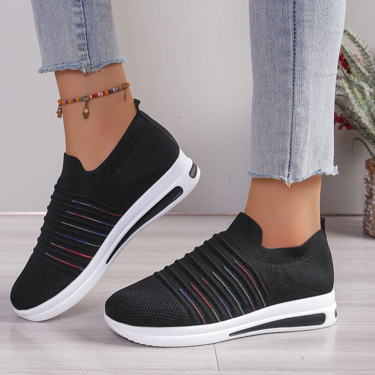 Plus Size Mesh Casual Women Shoes - Comfortable and Stylish Footwear - Swefashionstore