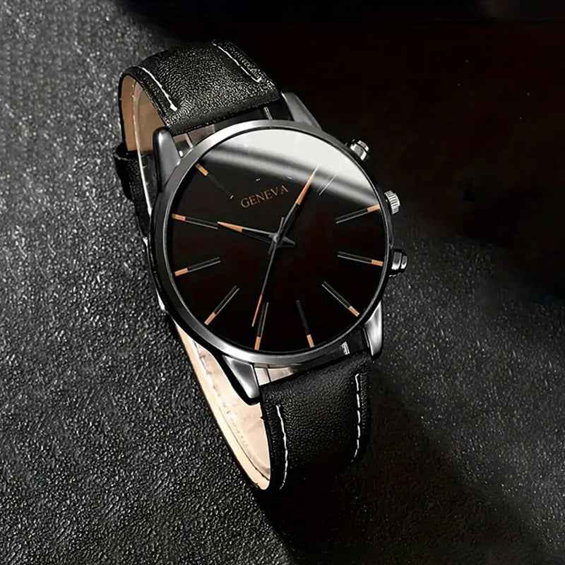 Waterproof Senior Quartz Watch for Timeless Style and Reliability - Swefashionstore