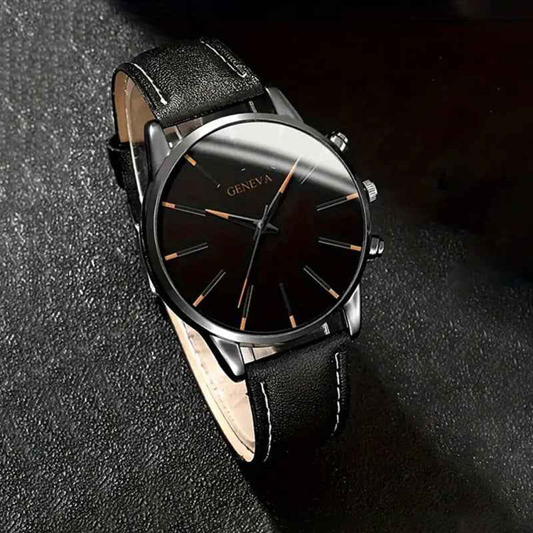 Waterproof Senior Quartz Watch for Timeless Style and Reliability - Swefashionstore