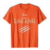 FUNNY Line King T-shirt FASHION Birth - Swefashionstore